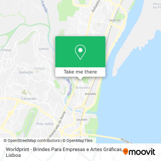 Worldprint - Brindes Para Empresas e Artes Gráficas map