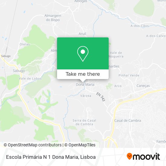 Escola Primária N 1 Dona Maria map