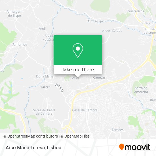 Arco Maria Teresa map