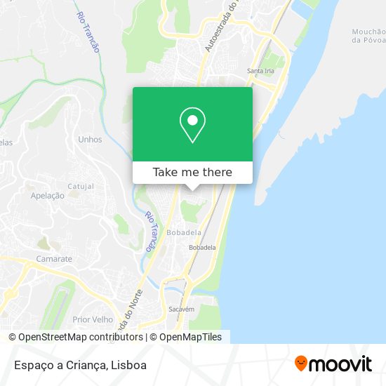 Espaço a Criança mapa