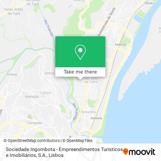 Sociedade Ingombota - Empreendimentos Turísticos e Imobiliários, S.A. mapa