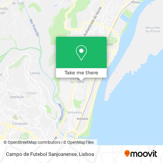 Campo de Futebol Sanjoanense map