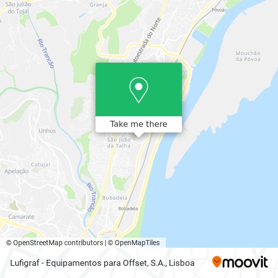 Lufigraf - Equipamentos para Offset, S.A. mapa