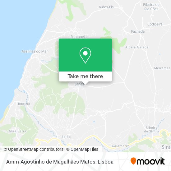Amm-Agostinho de Magalhães Matos map