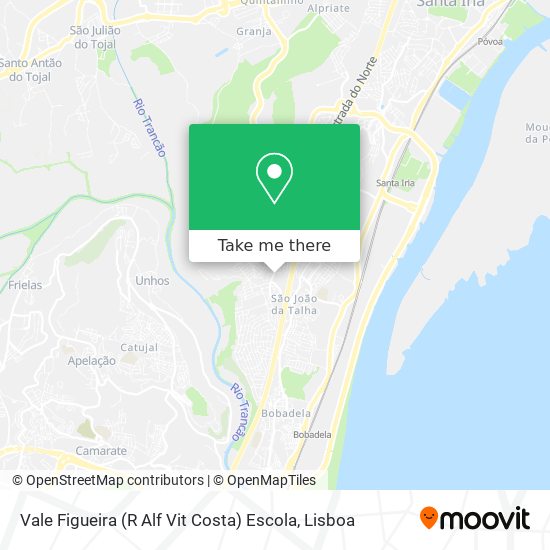 Vale Figueira (R Alf Vit Costa) Escola mapa