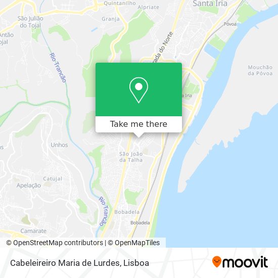 Cabeleireiro Maria de Lurdes map