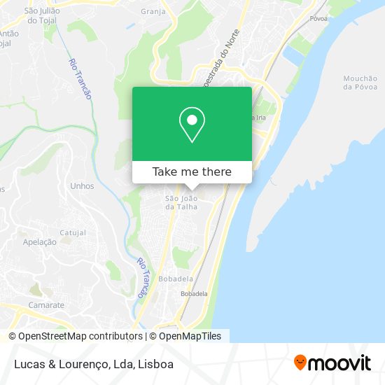 Lucas & Lourenço, Lda mapa