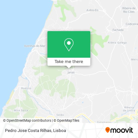 Pedro Jose Costa Rilhas map