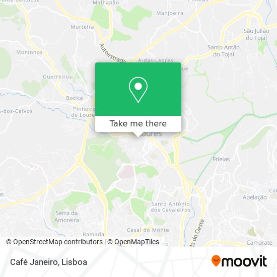 Café Janeiro mapa