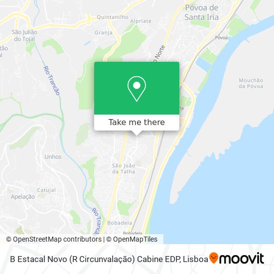 B Estacal Novo (R Circunvalação) Cabine EDP map