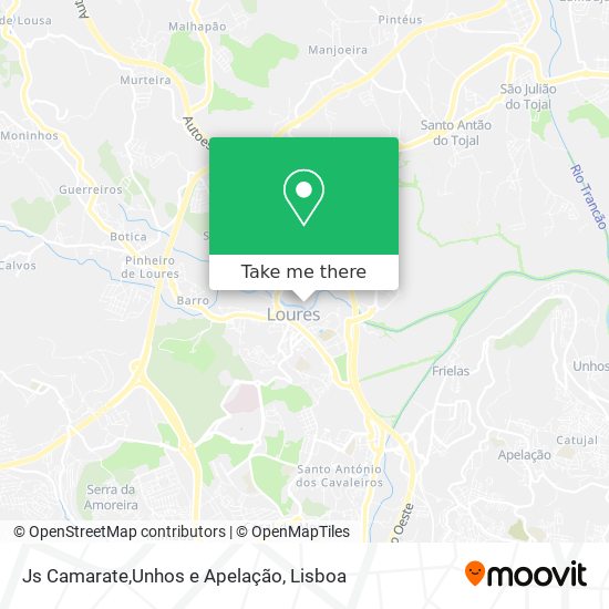 Js Camarate,Unhos e Apelação map