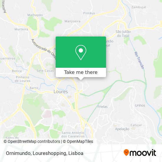 Ornimundo, Loureshopping map