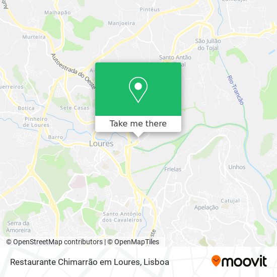 Restaurante Chimarrão em Loures map