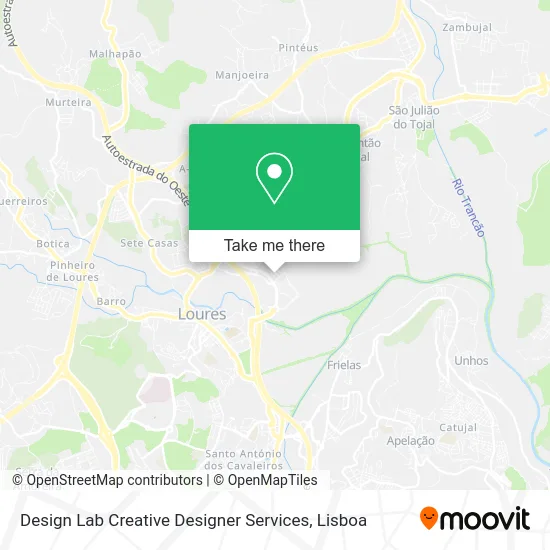 Design Lab Creative Designer Services map