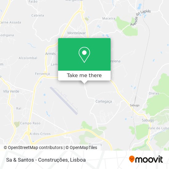 Sa & Santos - Construções map
