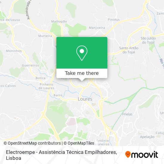 Electroempe - Assistência Técnica Empilhadores mapa