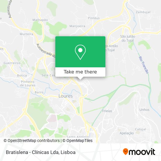 Bratislena - Clínicas Lda map