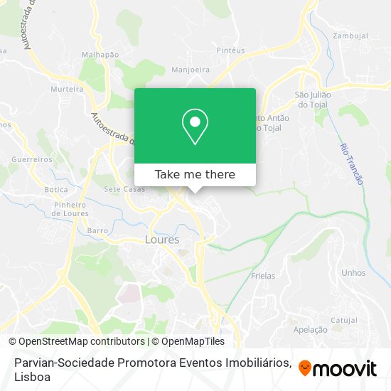 Parvian-Sociedade Promotora Eventos Imobiliários map