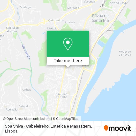 Spa Shiva - Cabeleireiro, Estética e Massagem map