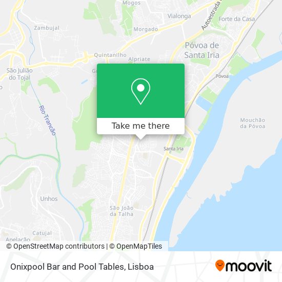 Onixpool Bar and Pool Tables map