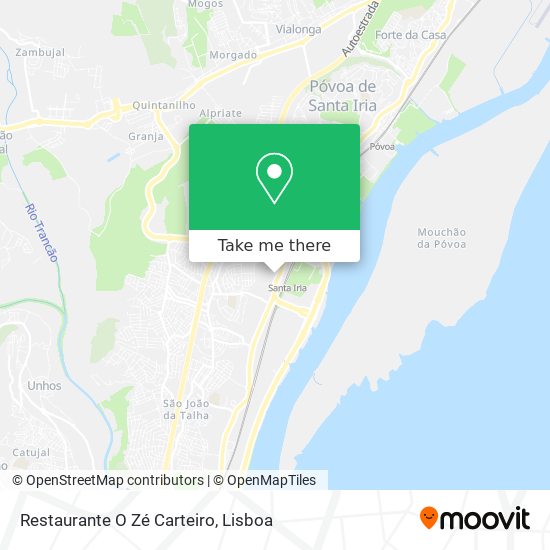 Restaurante O Zé Carteiro map