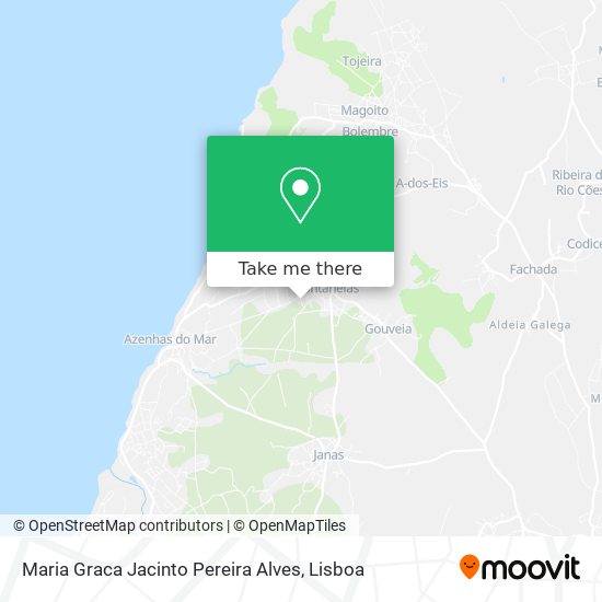 Maria Graca Jacinto Pereira Alves mapa