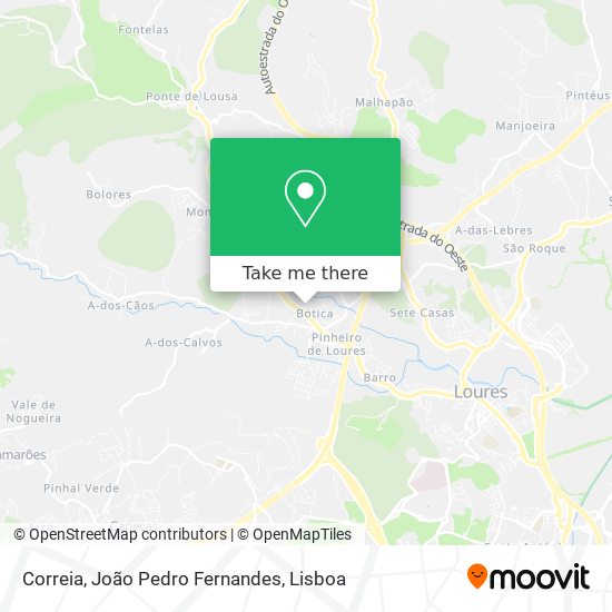 Correia, João Pedro Fernandes map