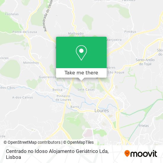 Centrado no Idoso Alojamento Geriátrico Lda map