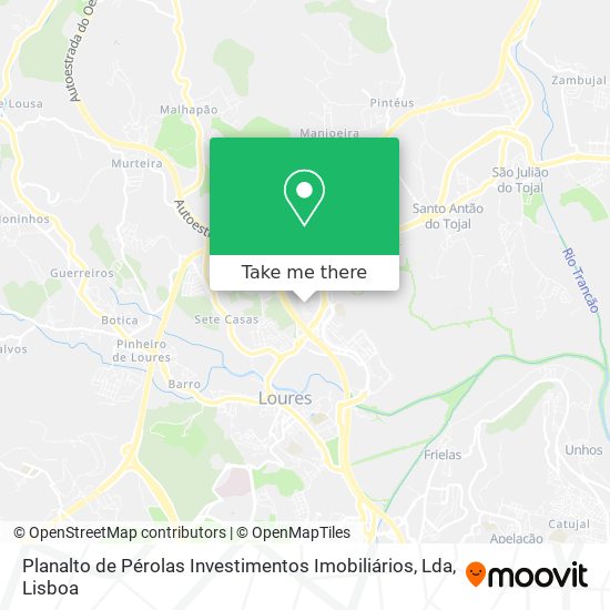 Planalto de Pérolas Investimentos Imobiliários, Lda map