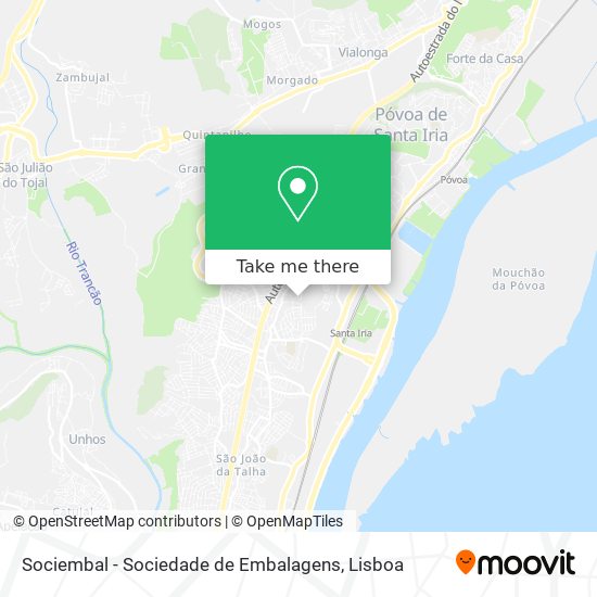 Sociembal - Sociedade de Embalagens map