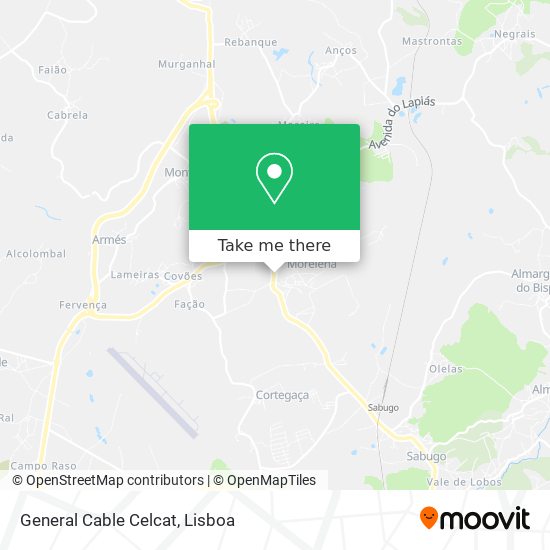 General Cable Celcat mapa