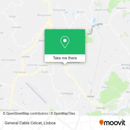 General Cable Celcat map