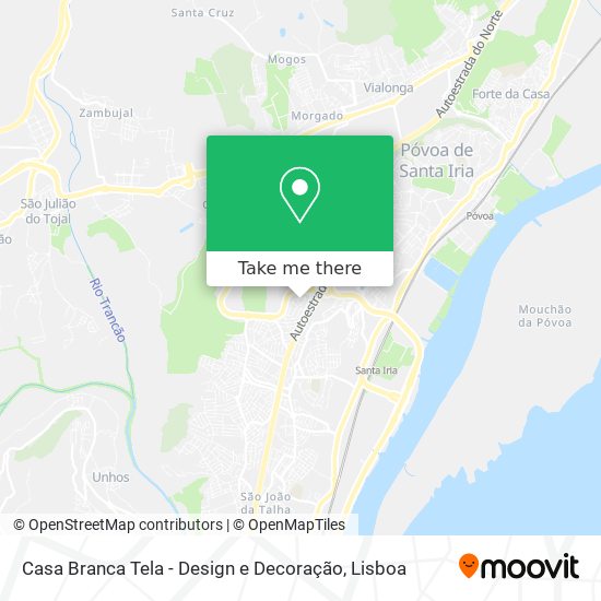 Casa Branca Tela - Design e Decoração map