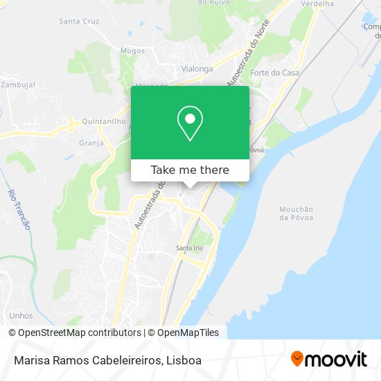 Marisa Ramos Cabeleireiros map
