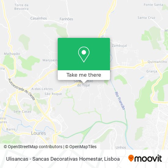 Ulisancas - Sancas Decorativas Homestar map