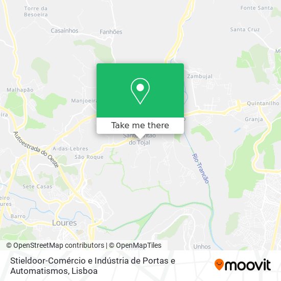 Stieldoor-Comércio e Indústria de Portas e Automatismos map