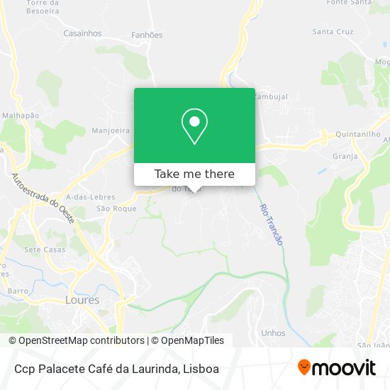 Ccp Palacete Café da Laurinda map