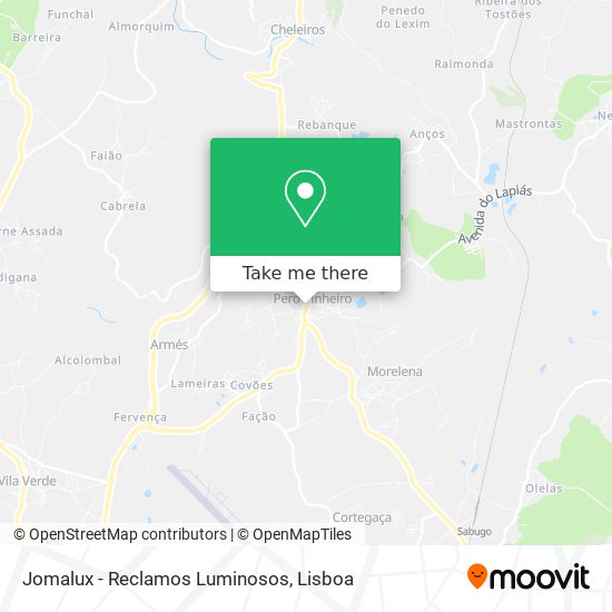 Jomalux - Reclamos Luminosos map