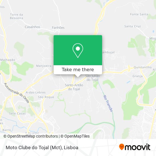 Moto Clube do Tojal (Mct) map