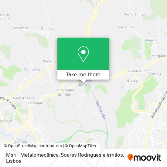 Msri - Metalomecânica, Soares Rodrigues e Irmãos map