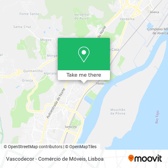Vascodecor - Comércio de Móveis map