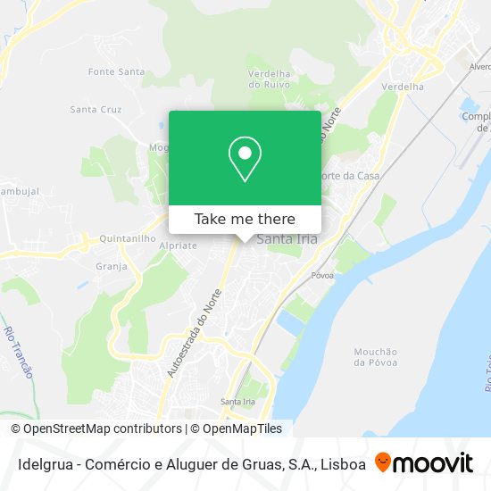 Idelgrua - Comércio e Aluguer de Gruas, S.A. map