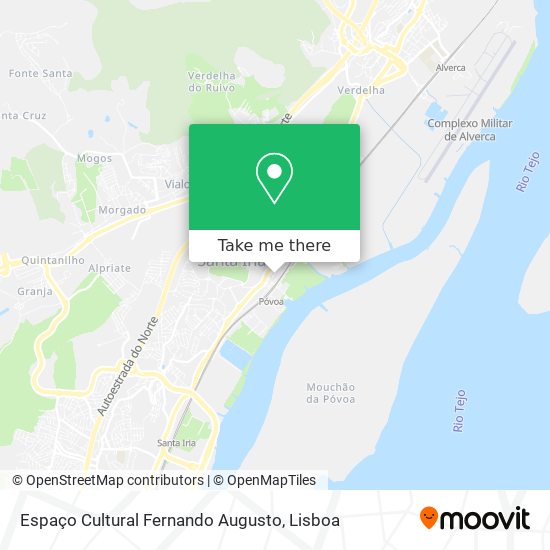 Espaço Cultural Fernando Augusto map