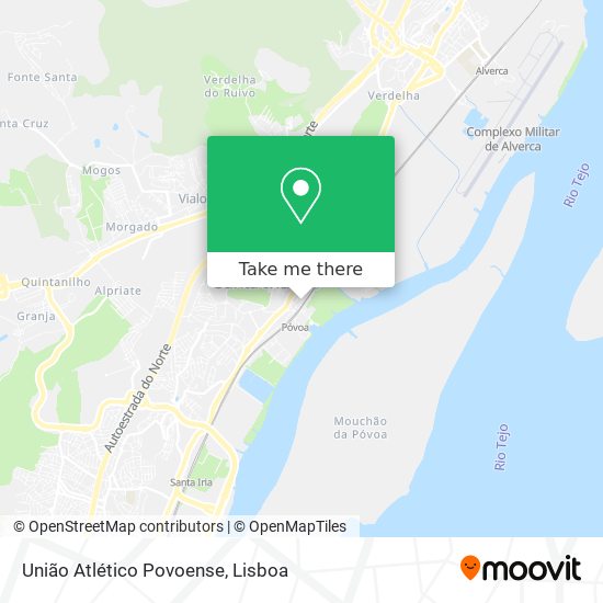 União Atlético Povoense map