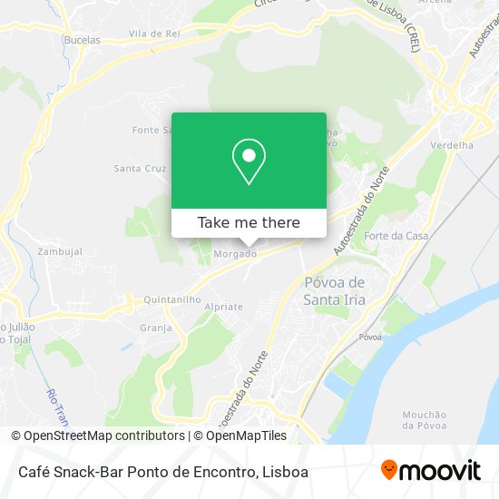 Café Snack-Bar Ponto de Encontro map