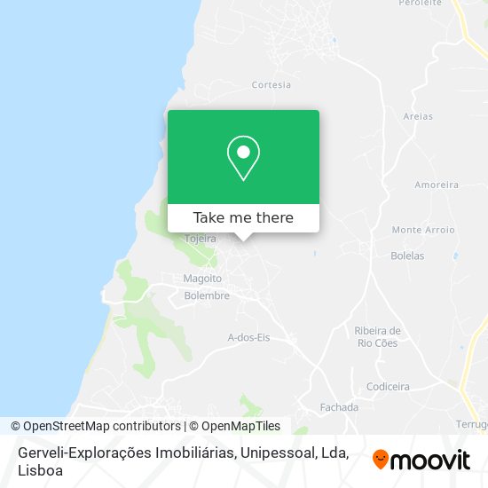 Gerveli-Explorações Imobiliárias, Unipessoal, Lda map