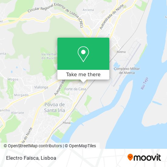 Electro Faísca mapa