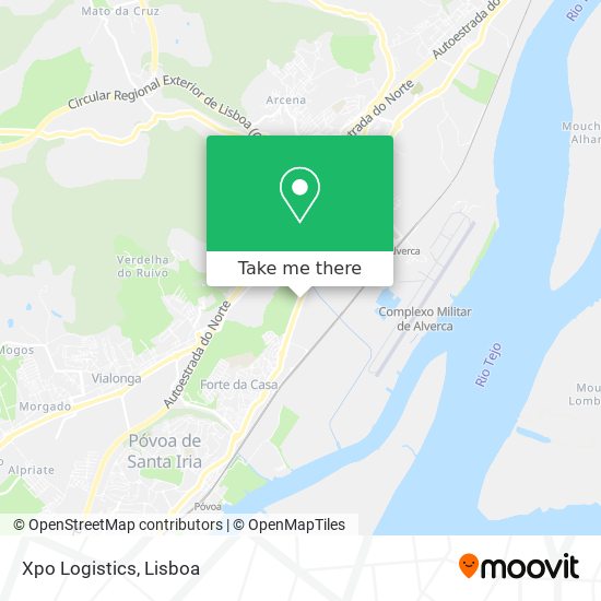 Xpo Logistics mapa