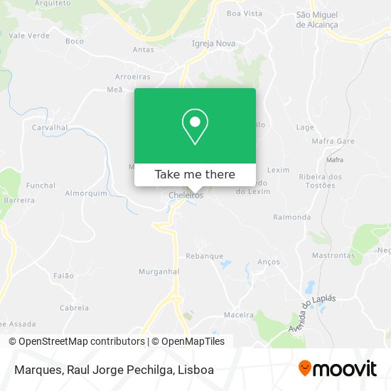 Marques, Raul Jorge Pechilga map