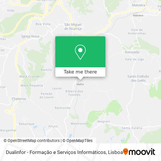 Dualinfor - Formação e Serviços Informáticos map